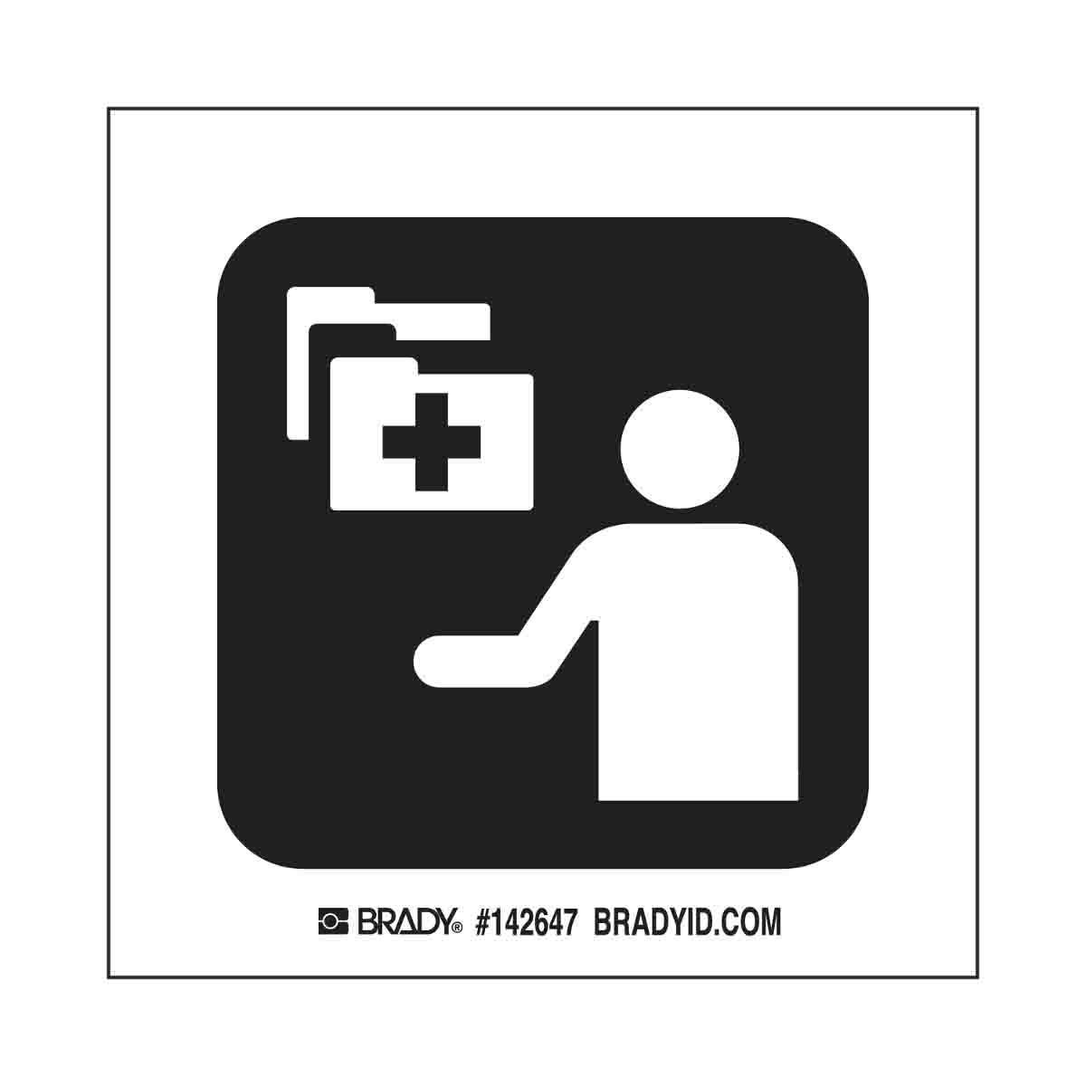 Brady® 142593 Office & Facility Signs