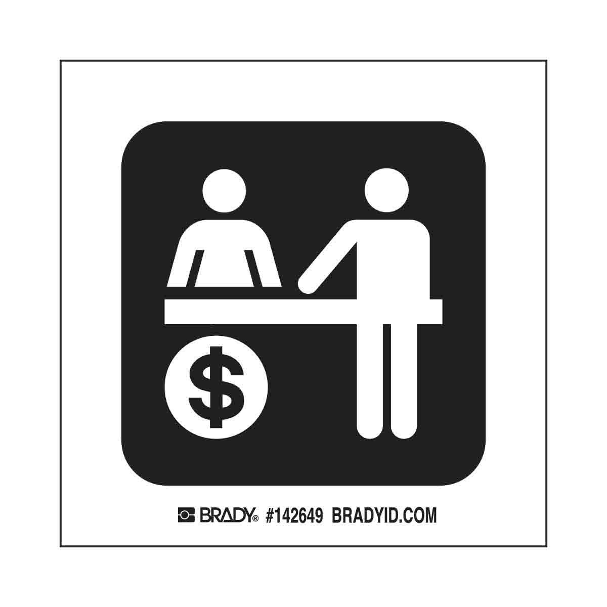 Brady® 142649 Office & Facility Signs