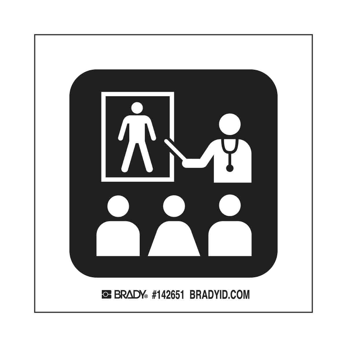 Brady® 142651 Office & Facility Signs