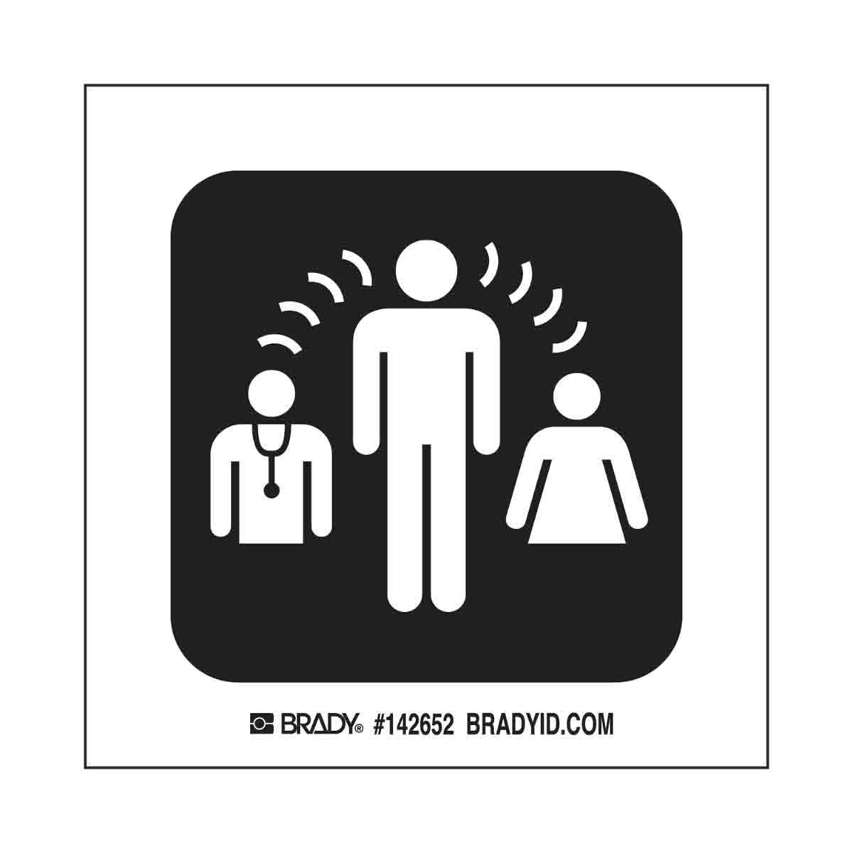 Brady® 142652 Office & Facility Signs