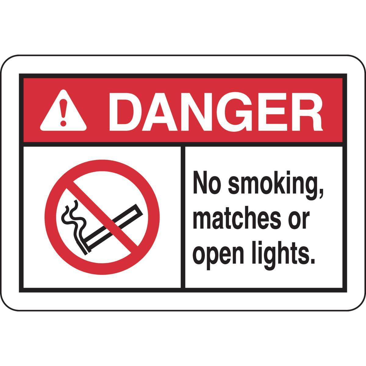 Brady® 143780 No Smoking & Restricted Activity Signs