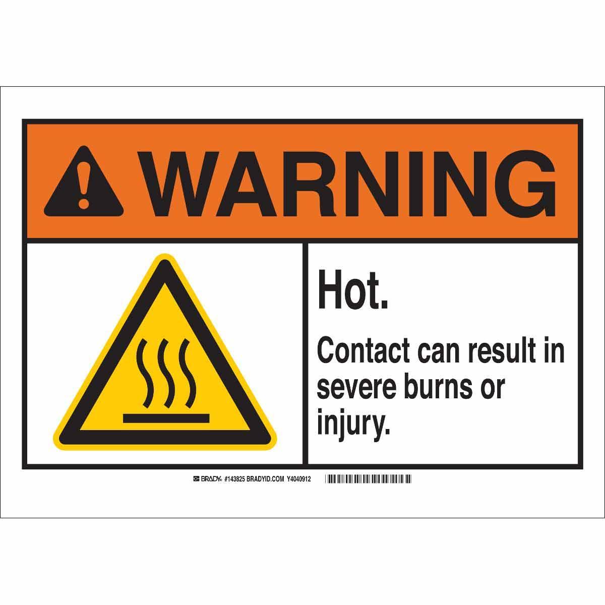 Brady® 143824 Accident Prevention Signs