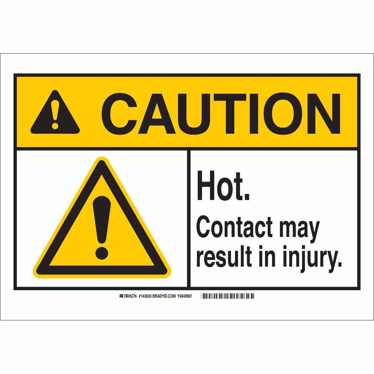 Brady® 143830 Accident Prevention Signs