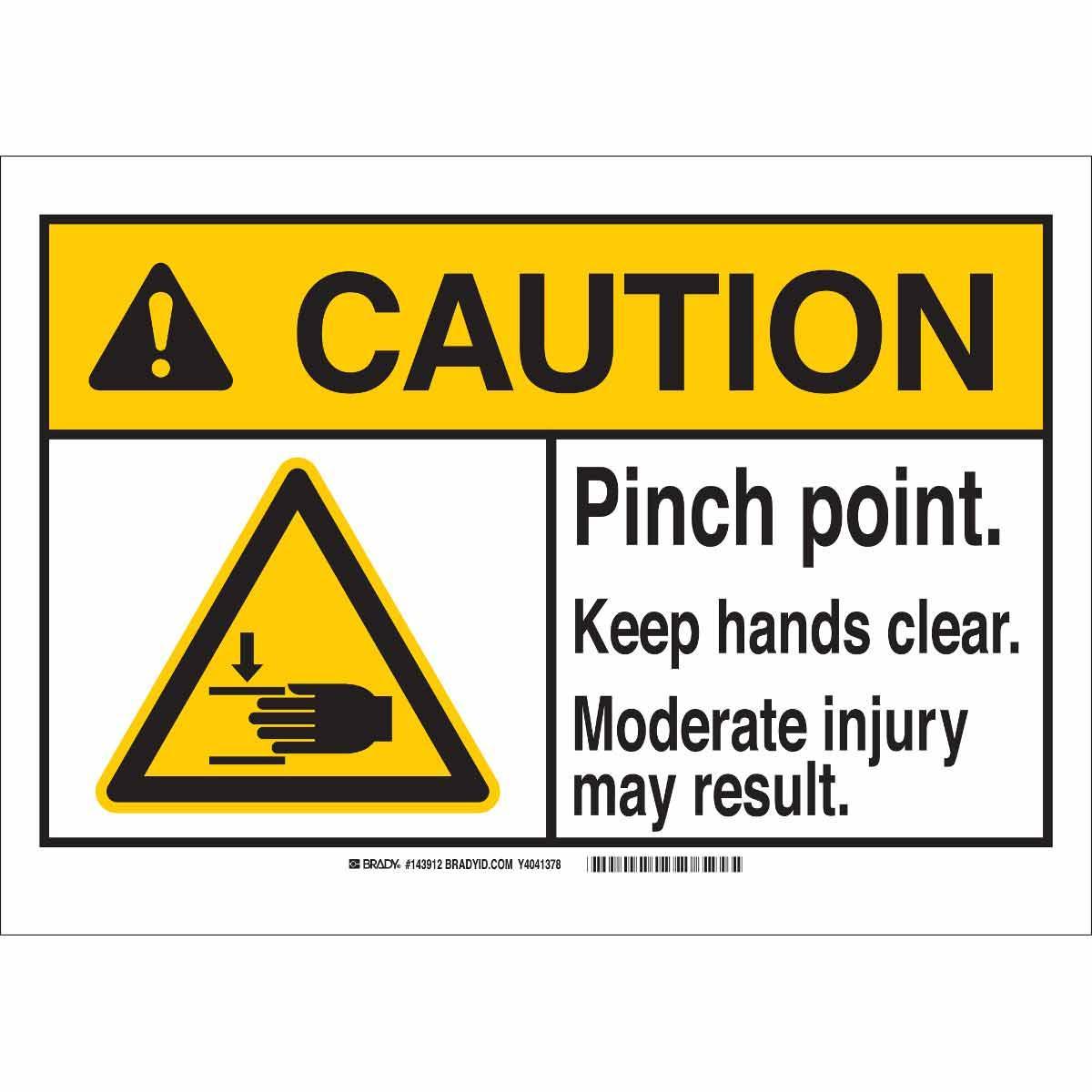 Brady® 143912 Accident Prevention Signs