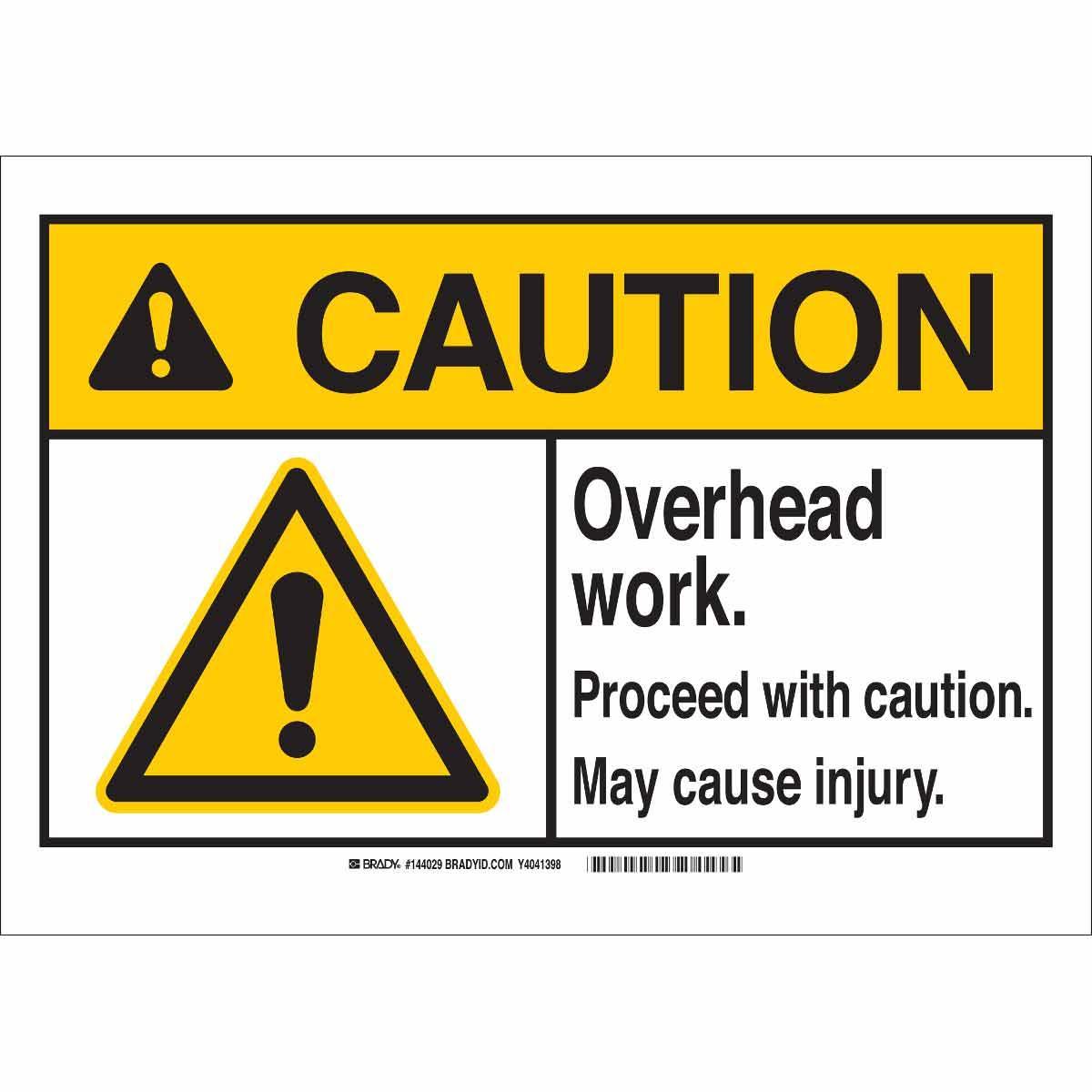 Brady® 144025 Accident Prevention Signs