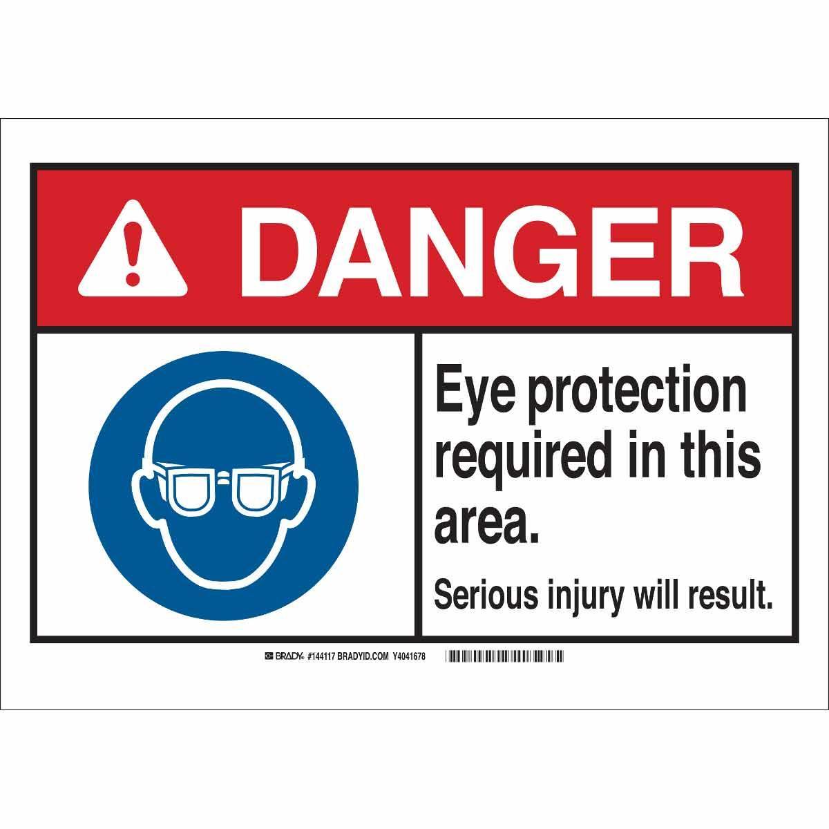 Brady® 144116 Accident Prevention Signs