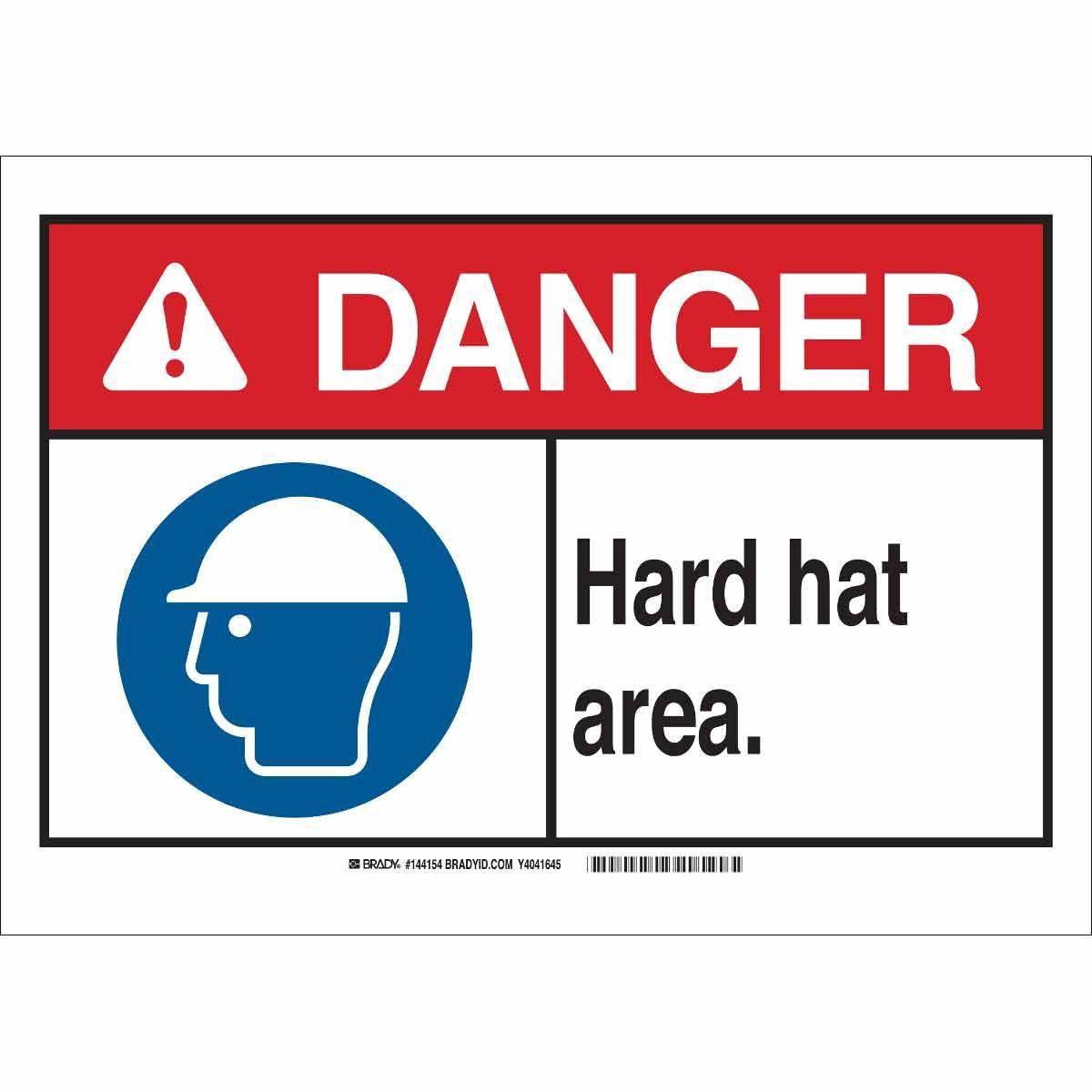 Brady® 144154 Accident Prevention Signs