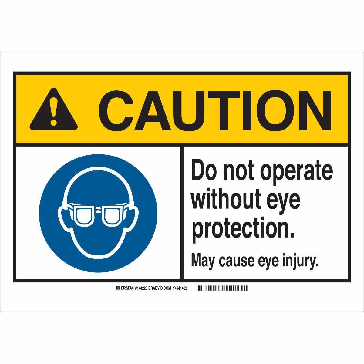 Brady® 144226 Accident Prevention Signs