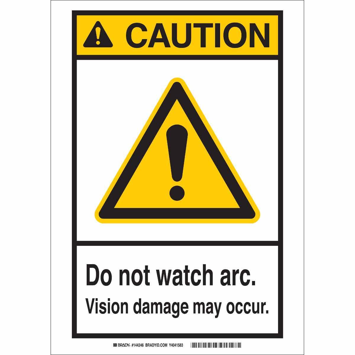 Brady® 144241 Accident Prevention Signs