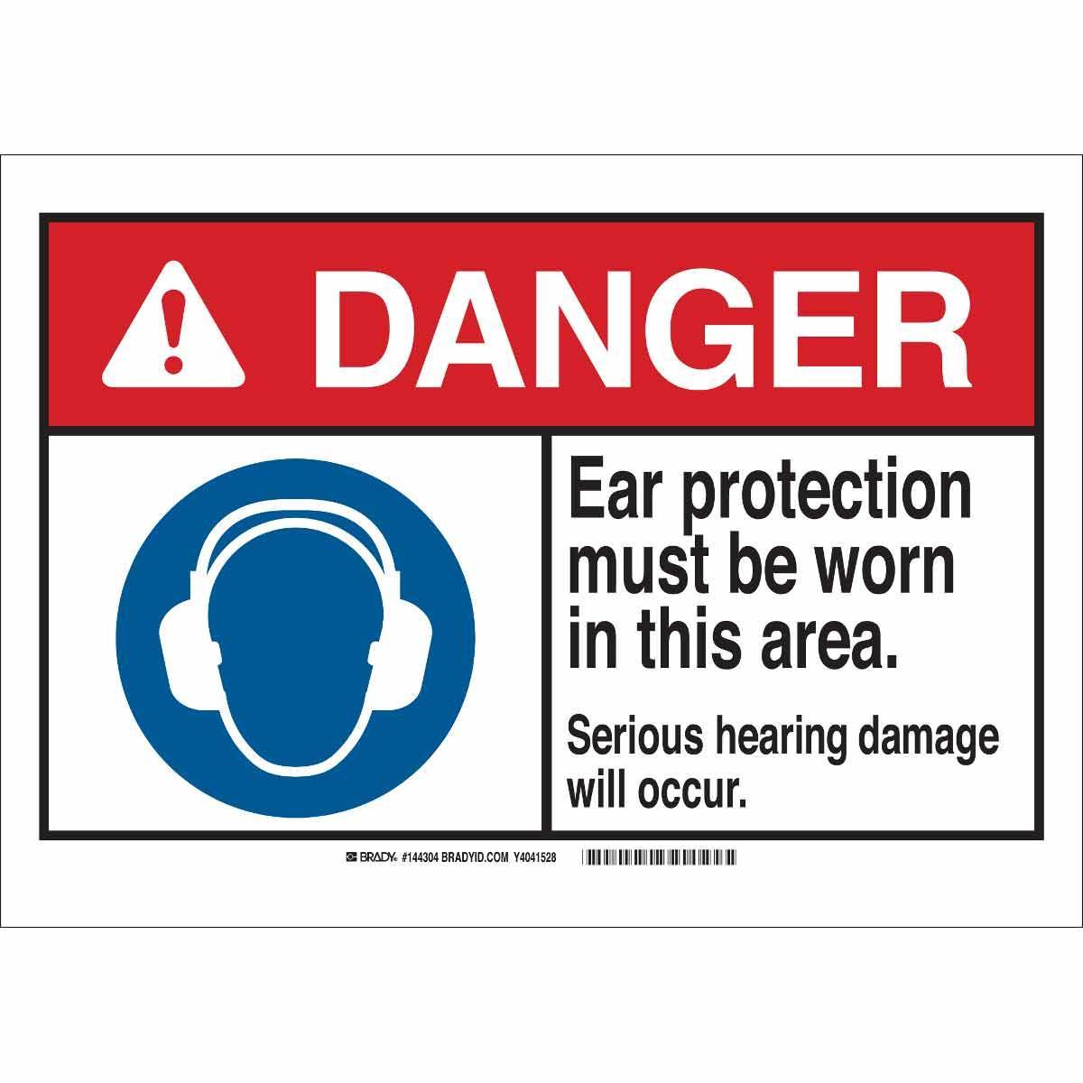 Brady® 144304 Accident Prevention Signs