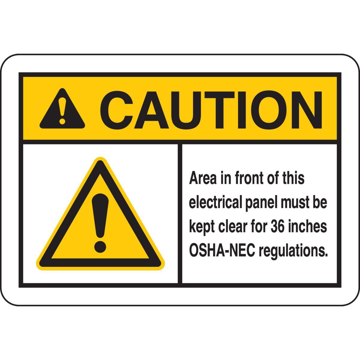 Brady® 144336 Accident Prevention Signs