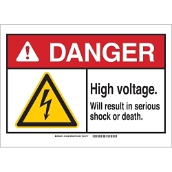 Brady® 144396 Accident Prevention Signs