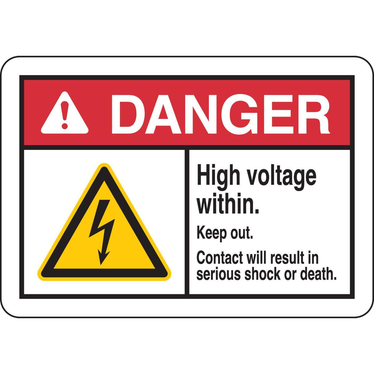 Brady® 144423 Accident Prevention Signs