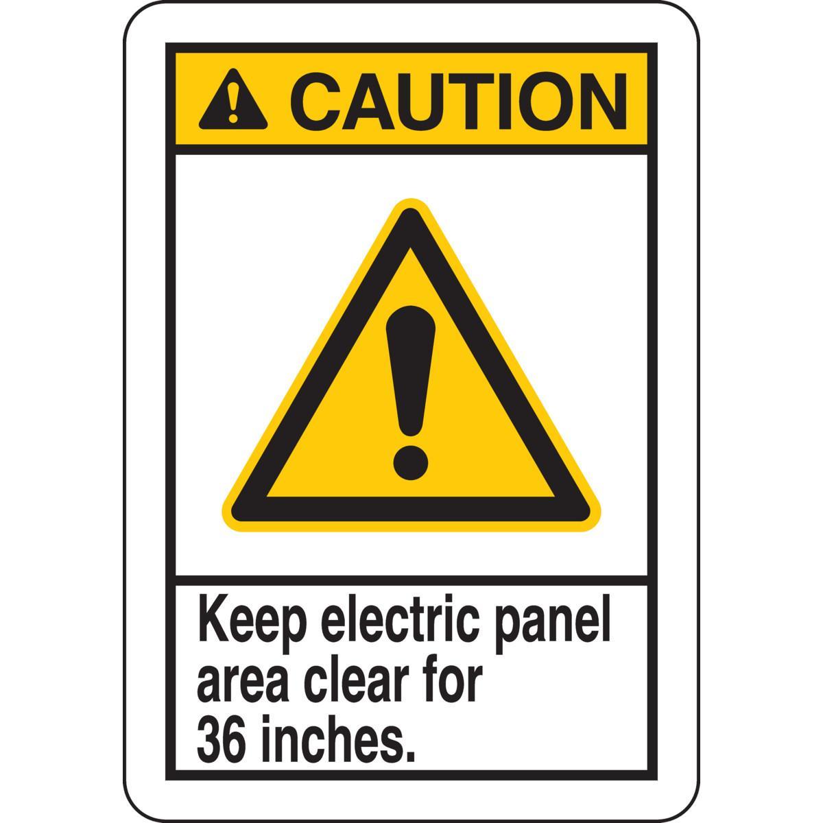 Brady® 144437 Accident Prevention Signs