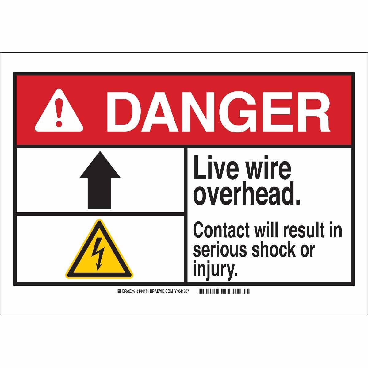 Brady® 144441 Accident Prevention Signs