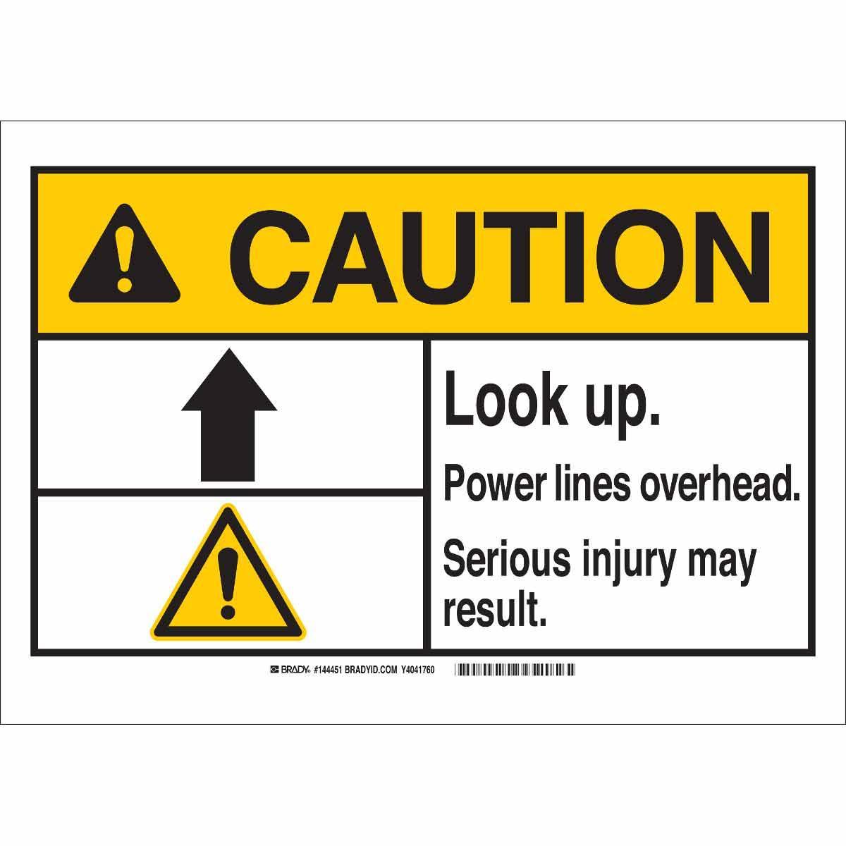 Brady® 144448 Accident Prevention Signs