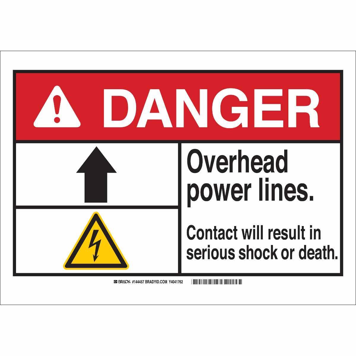 Brady® 144457 Accident Prevention Signs