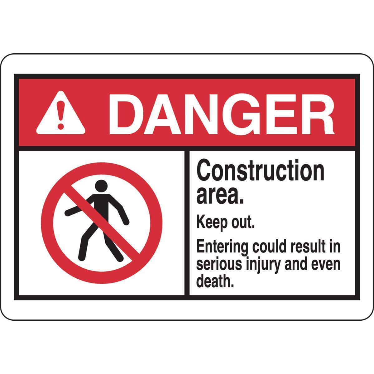 Brady® 144613 Access & Security Signs