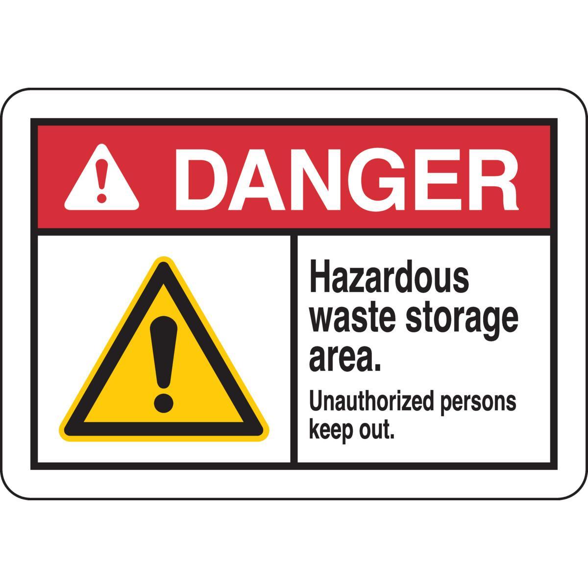 Brady® 144642 Chemical & Hazardous Material Signs