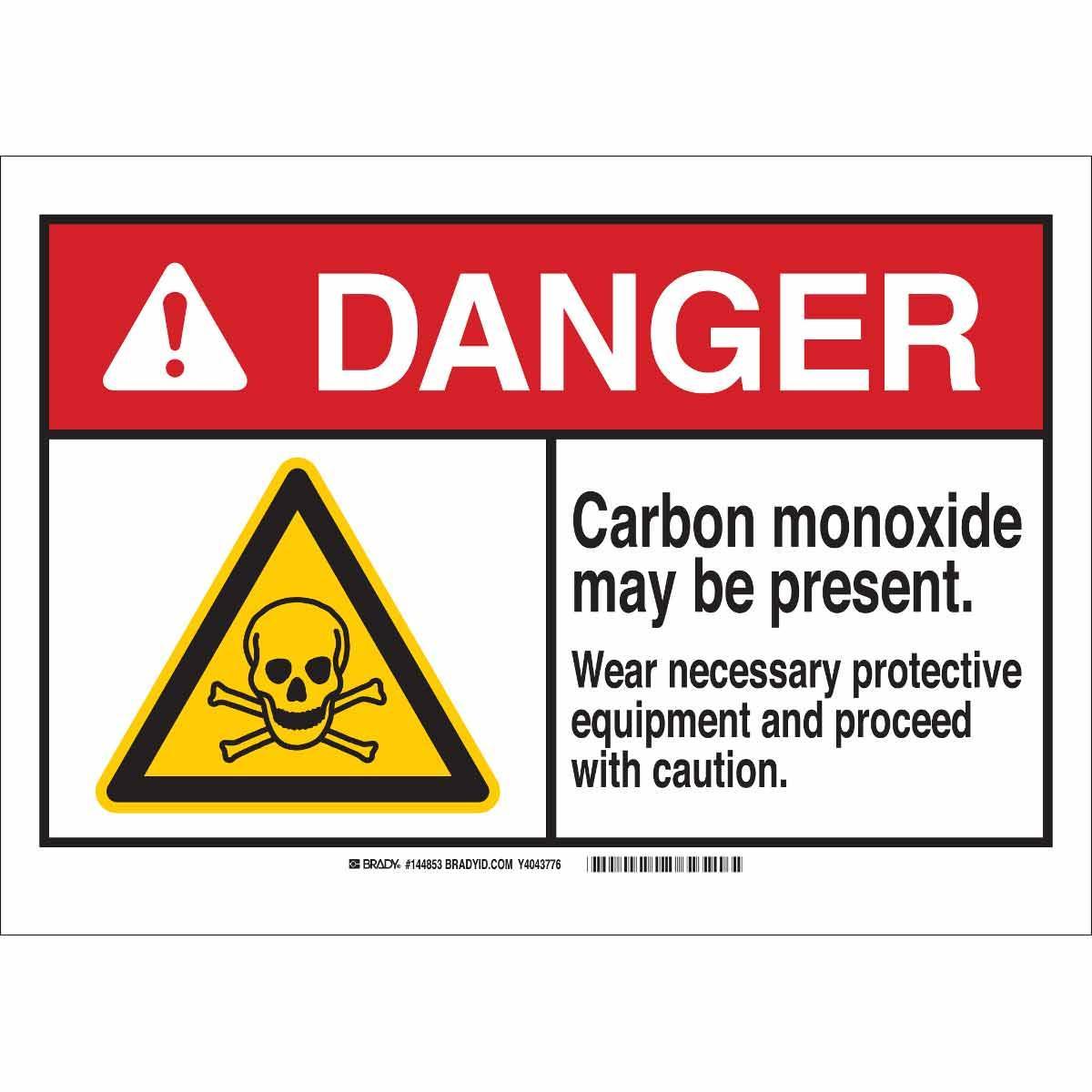 Brady® 144855 Accident Prevention Signs