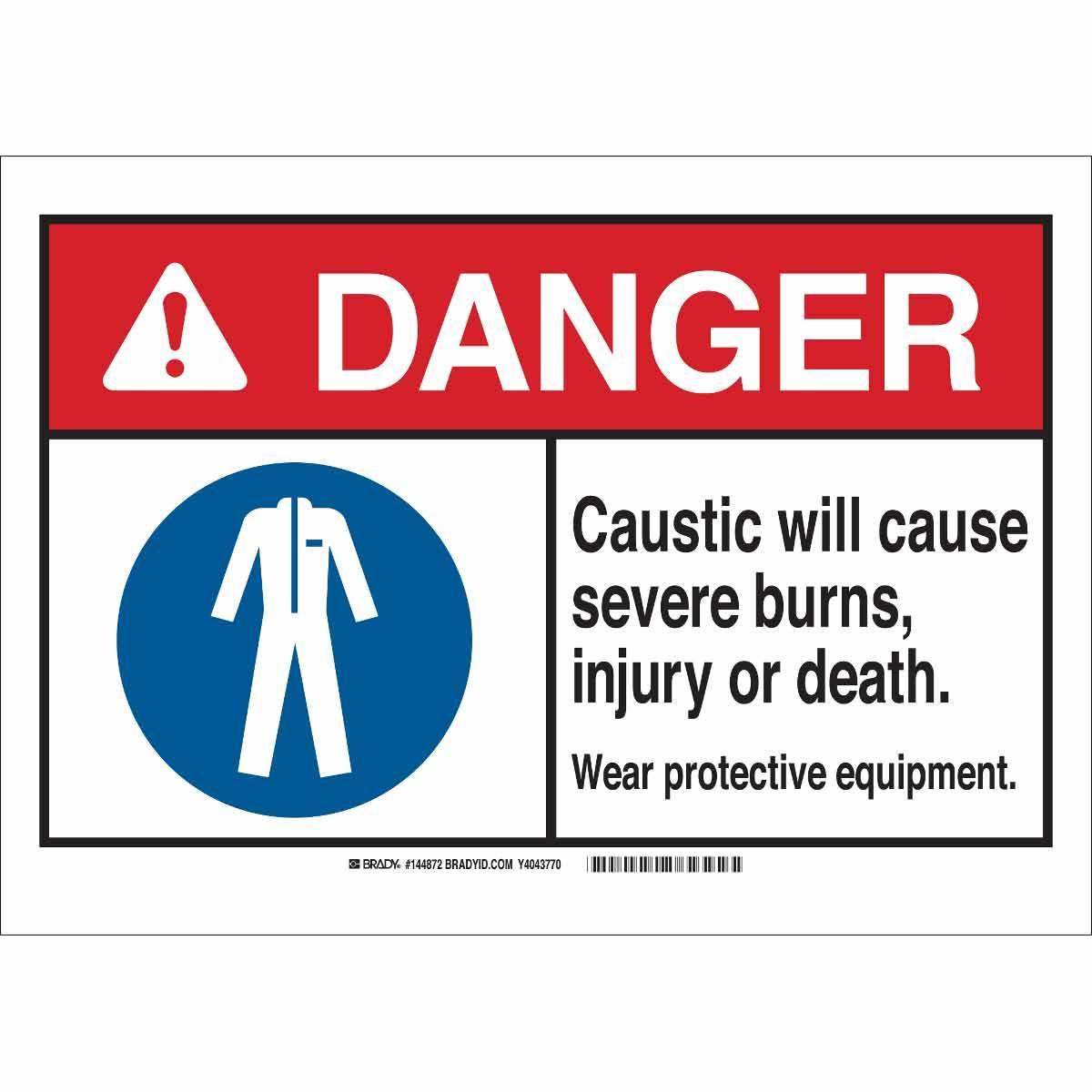 Brady® 144876 Accident Prevention Signs