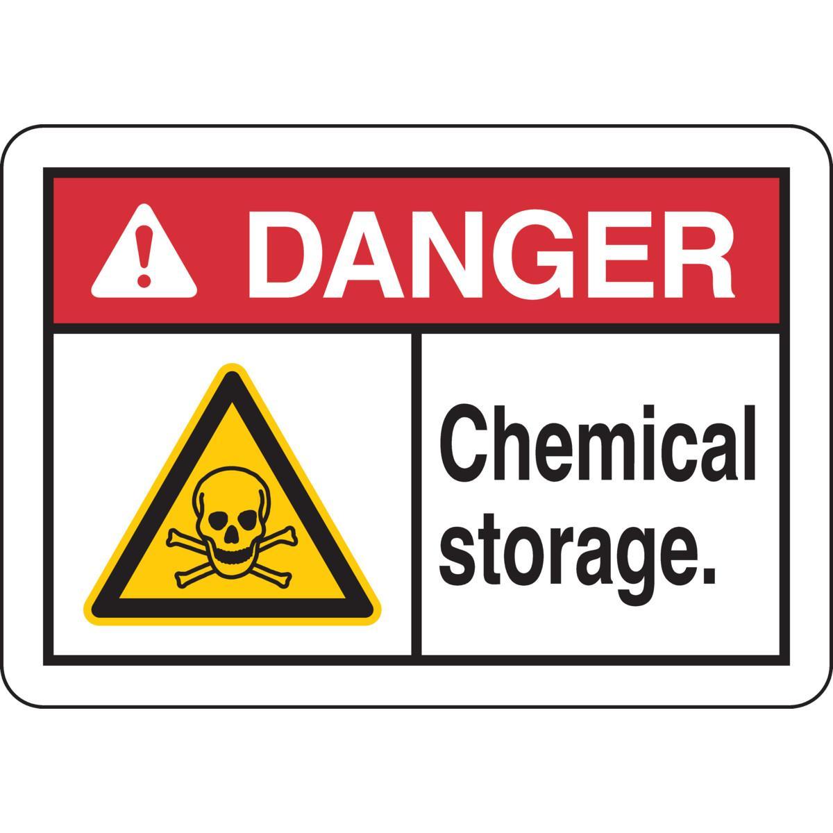 Brady® 144883 Chemical & Hazardous Material Signs