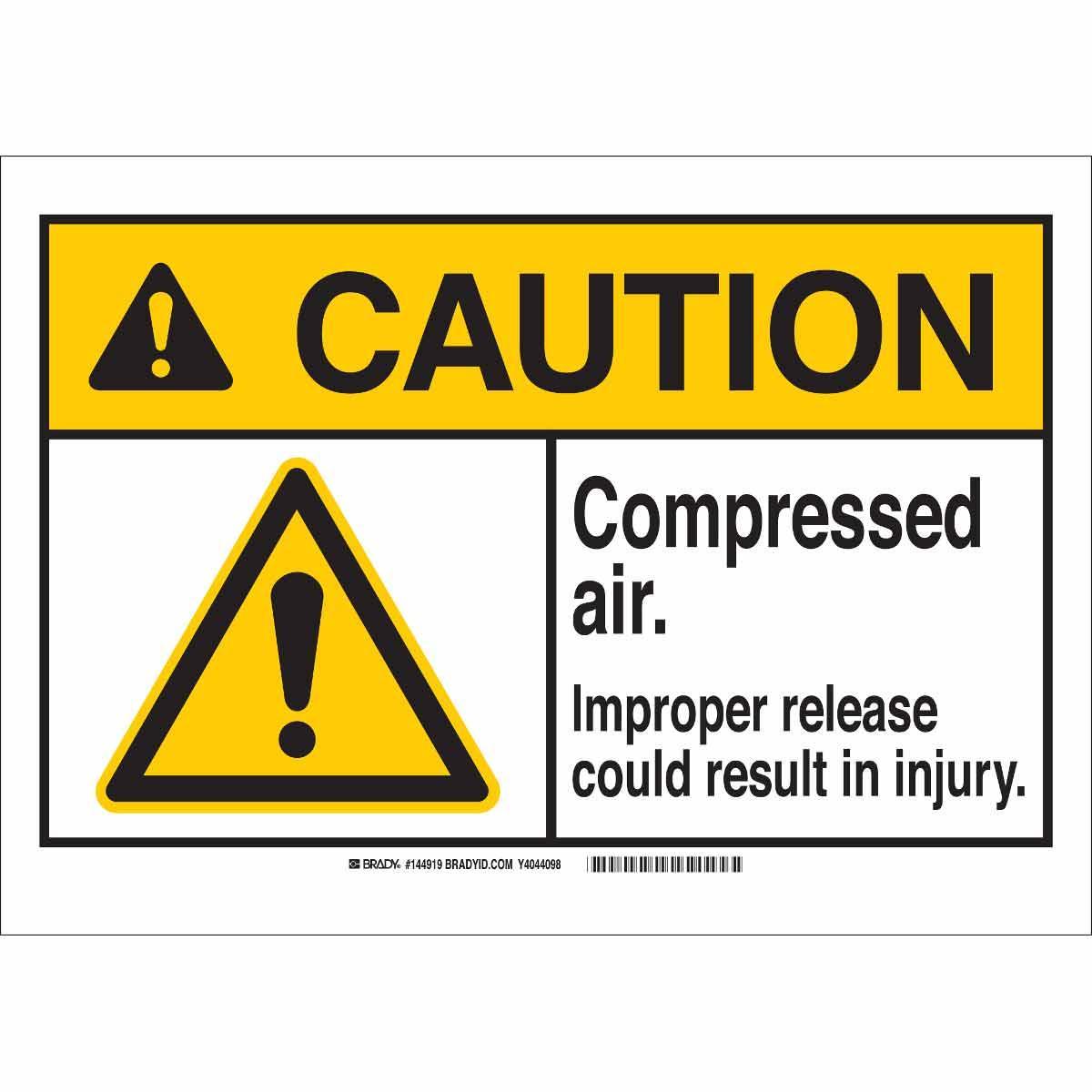 Brady® 144918 Chemical & Hazardous Material Signs