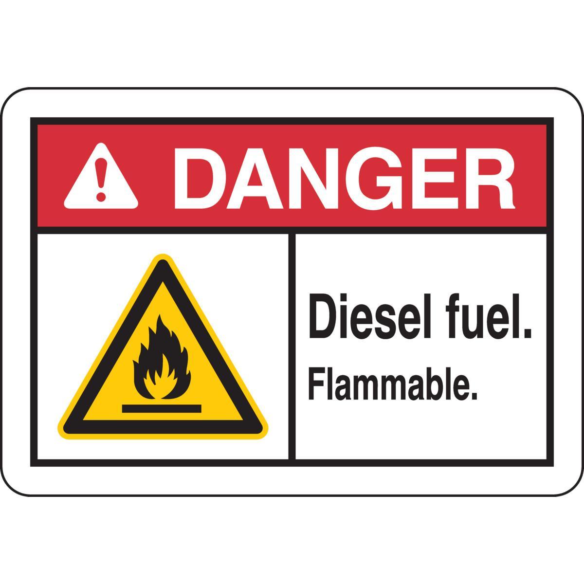 Brady® 144973 Chemical & Hazardous Material Signs