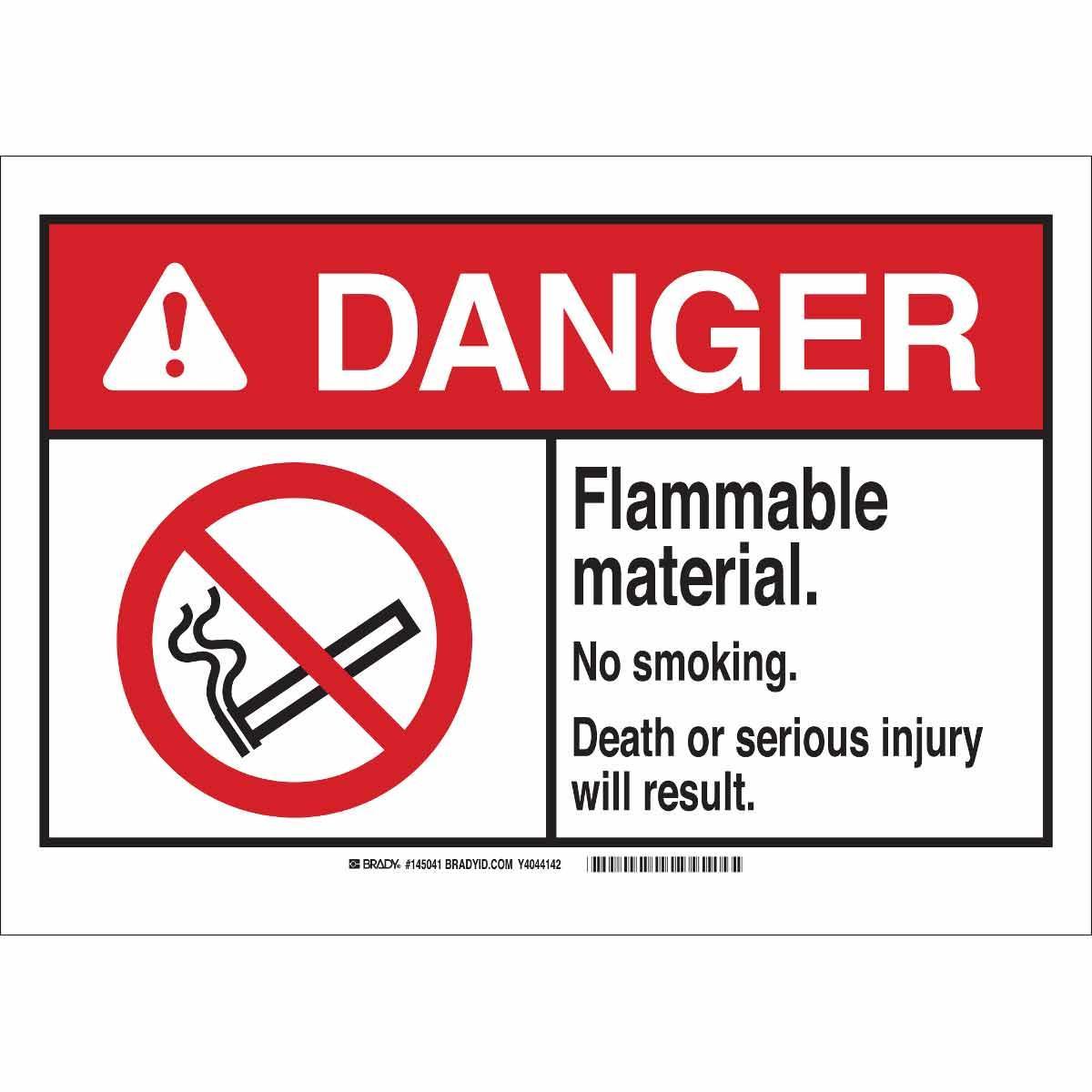 Brady® 145046 Chemical & Hazardous Material Signs