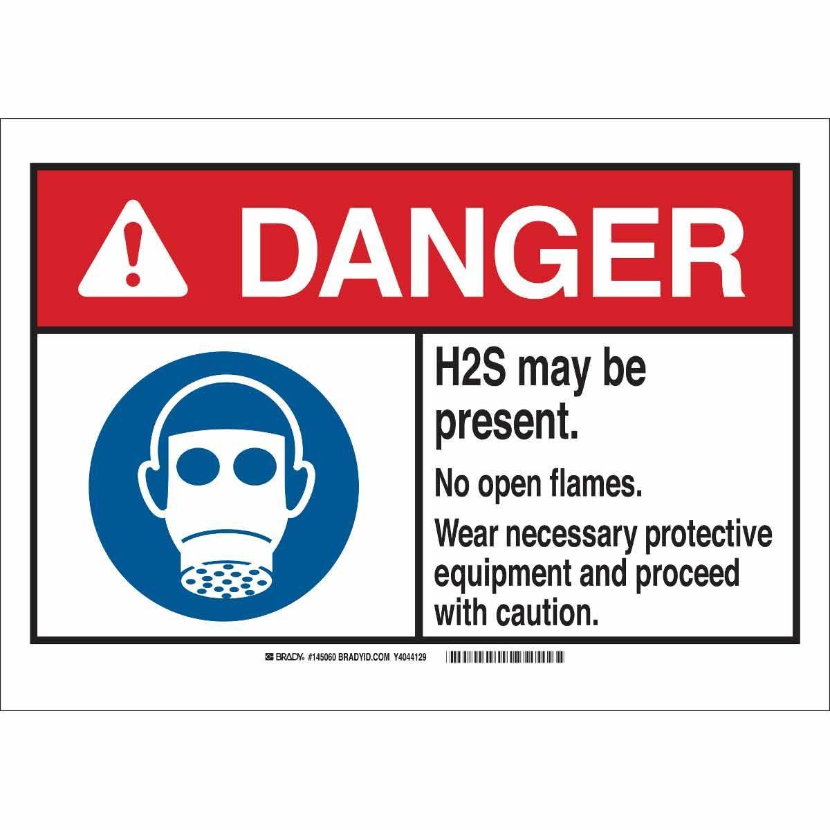 Brady® 145062 Accident Prevention Signs