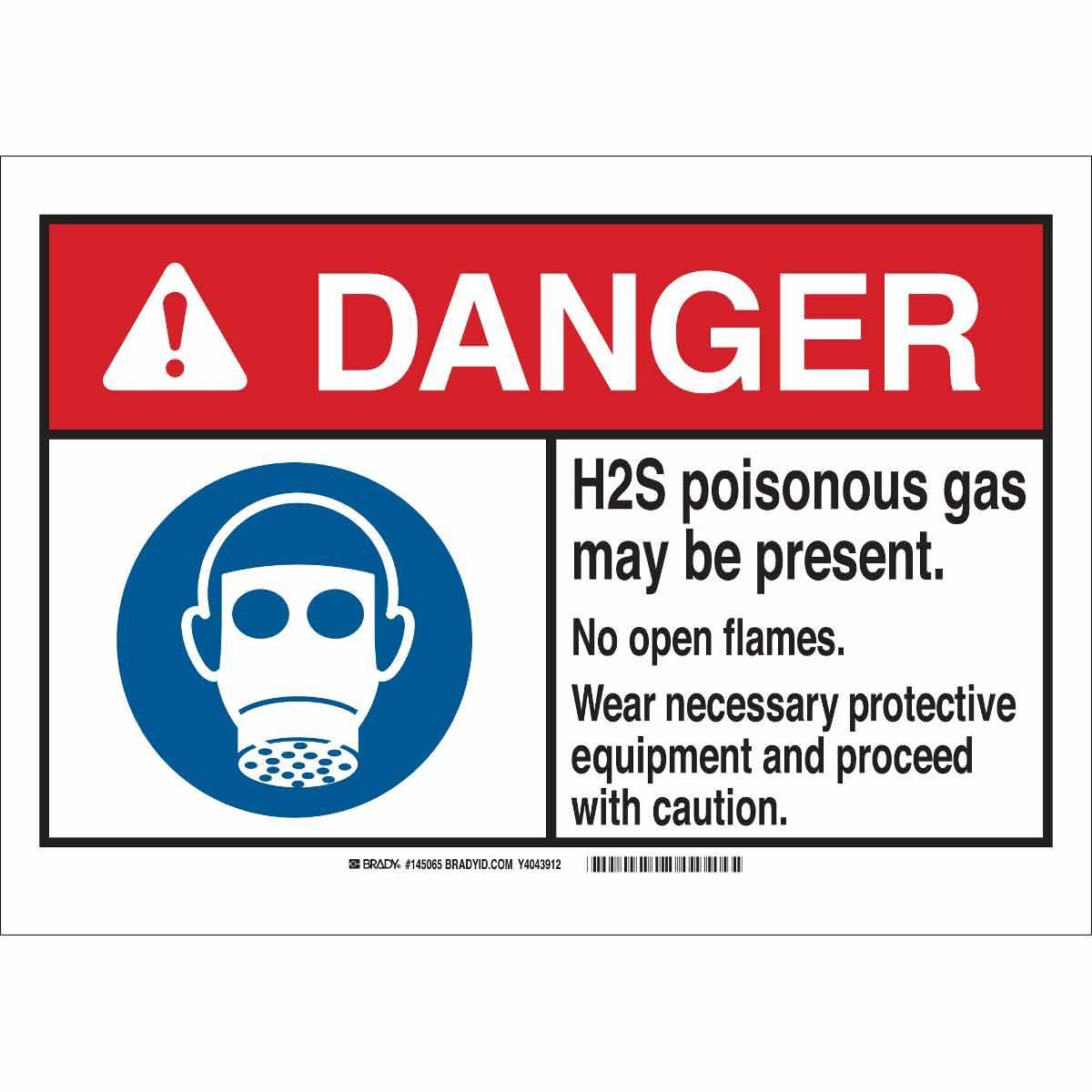 Brady® 145063 Accident Prevention Signs