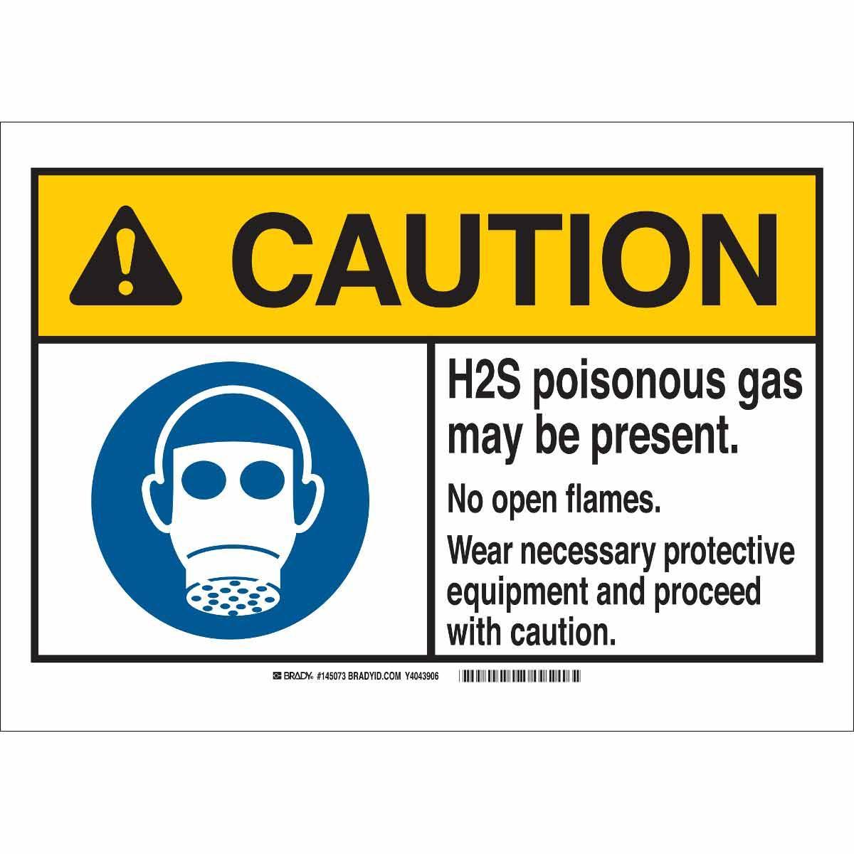 Brady® 145071 Accident Prevention Signs
