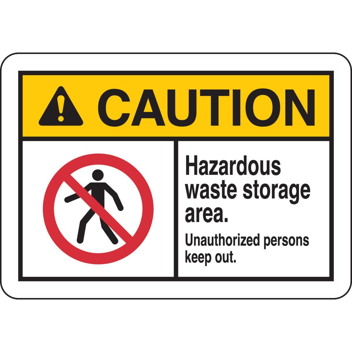 Brady® 145123 Chemical & Hazardous Material Signs