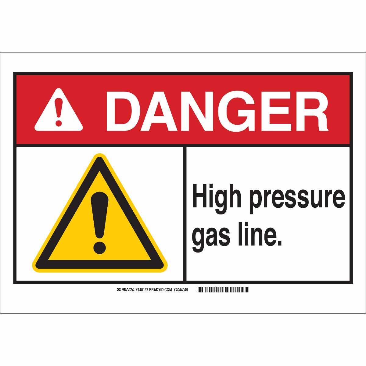 Brady® 145137 Chemical & Hazardous Material Signs