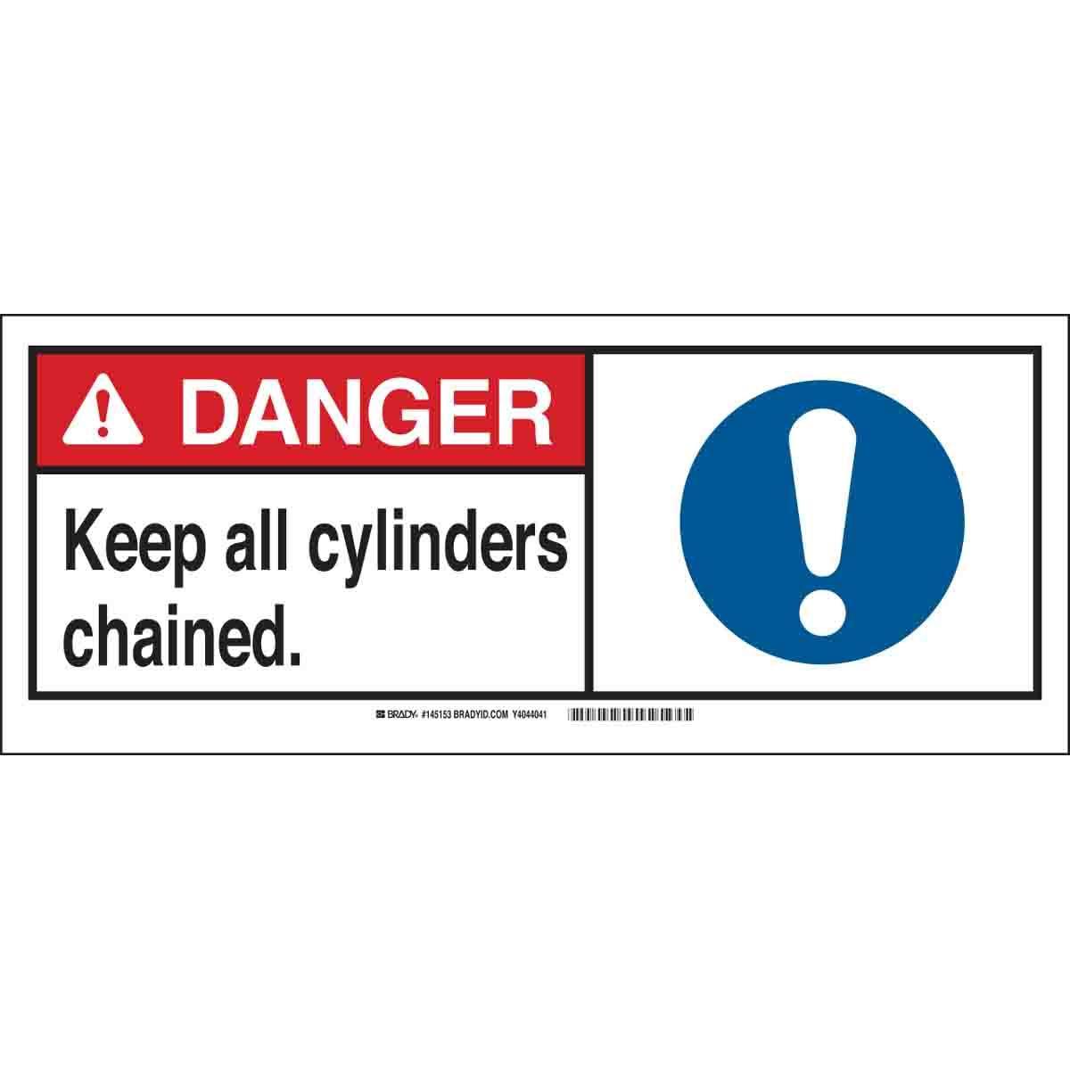 Brady® 145153 Chemical & Hazardous Material Signs