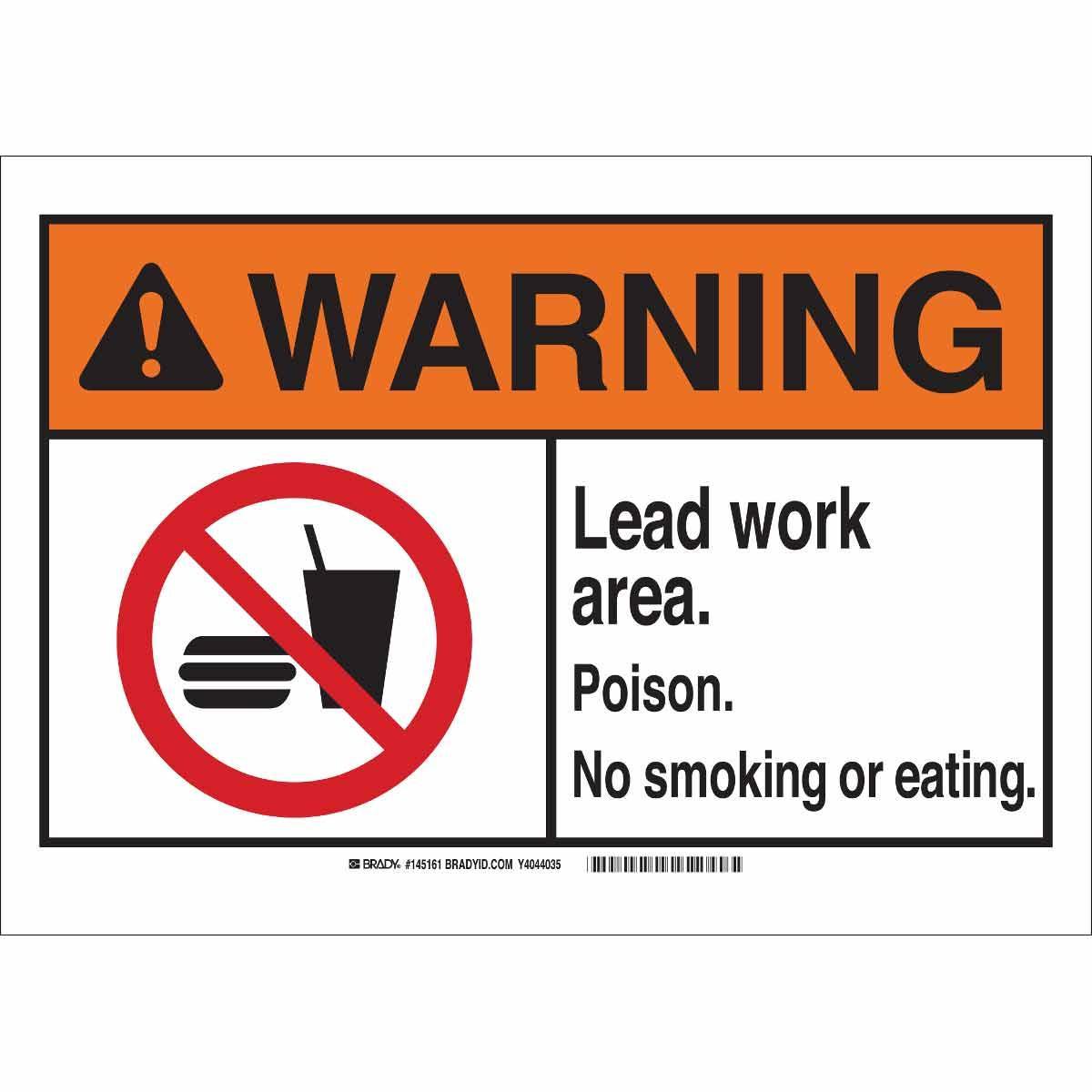 Brady® 145162 Chemical & Hazardous Material Signs