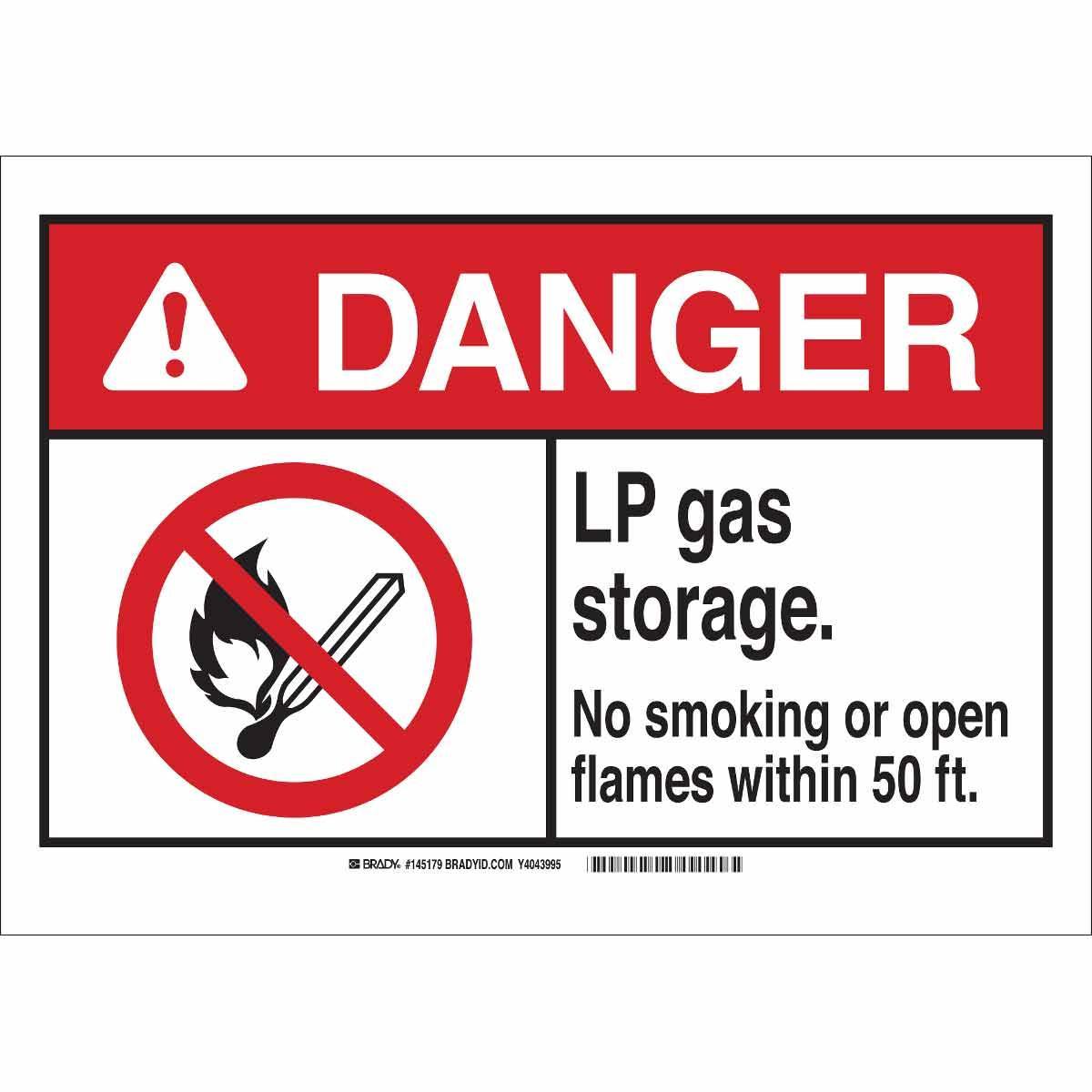 Brady® 145174 Chemical & Hazardous Material Signs