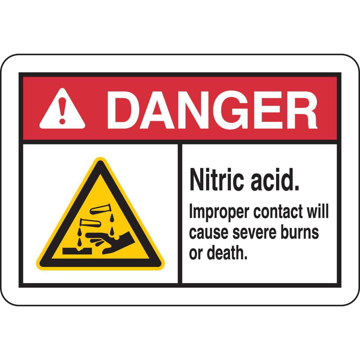Brady® 145190 Chemical & Hazardous Material Signs