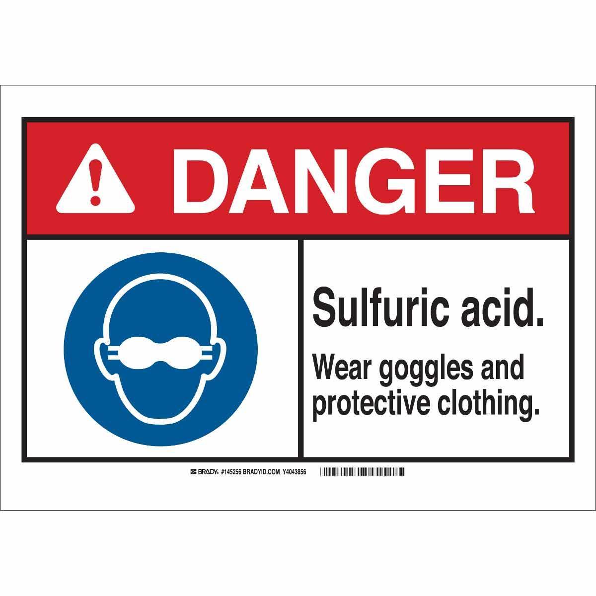 Brady® 145258 Accident Prevention Signs