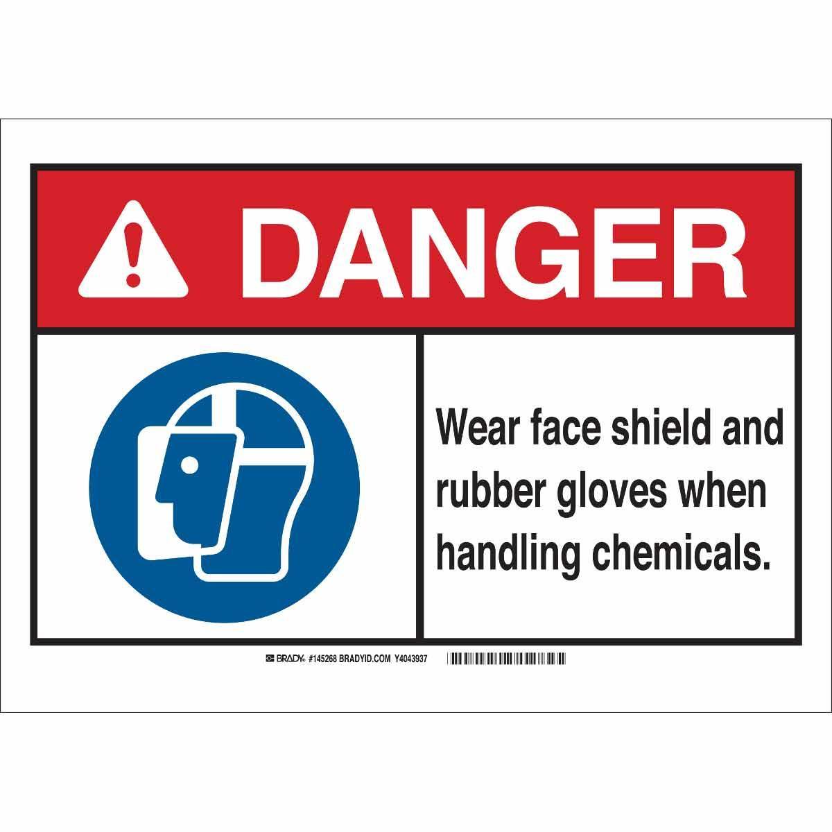 Brady® 145268 Accident Prevention Signs