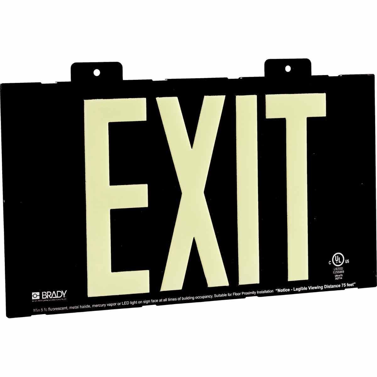 Brady® 145484 Fire, Emergency, Exit & First Aid Signs