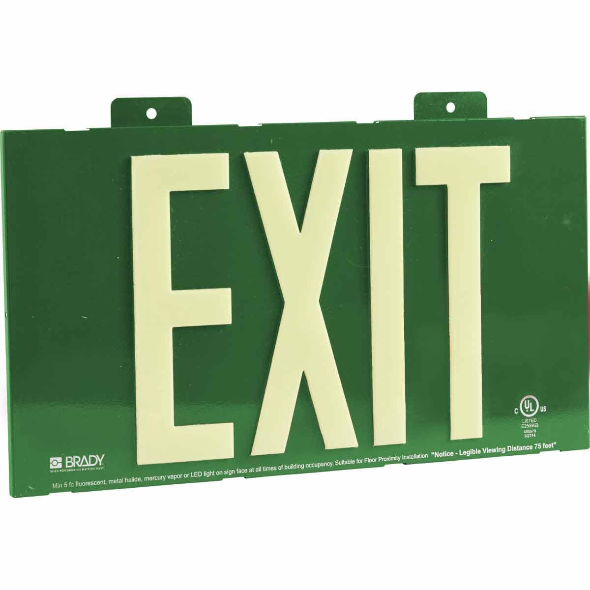 Brady® 145485 Fire, Emergency, Exit & First Aid Signs