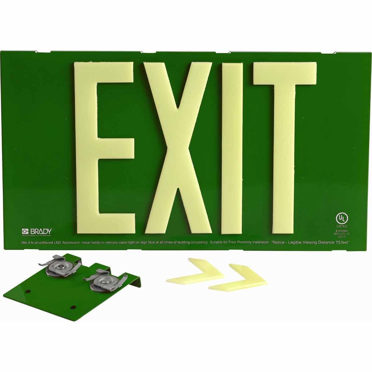 Brady® 145497 Fire, Emergency, Exit & First Aid Signs
