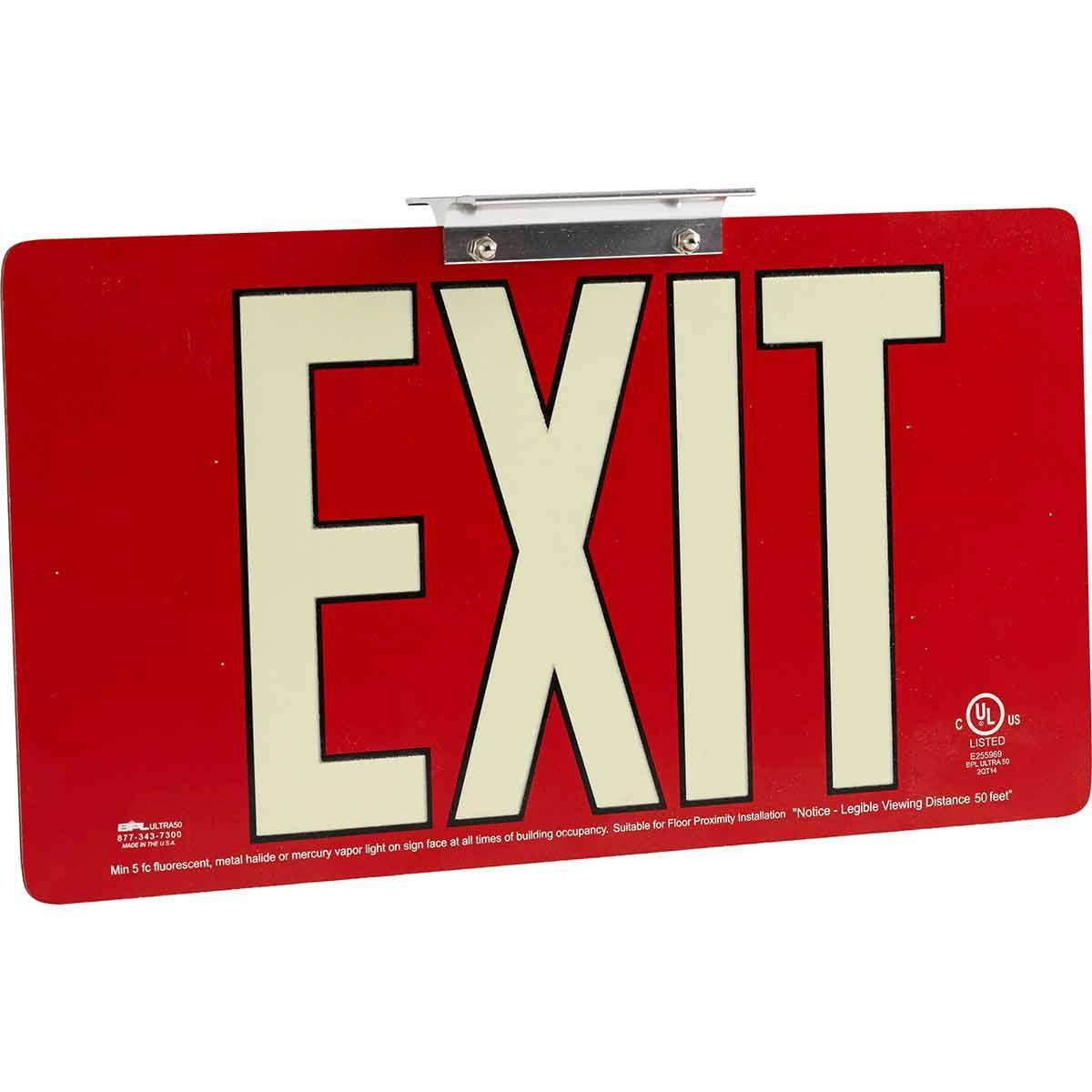 Brady® 145518 Fire, Emergency, Exit & First Aid Signs