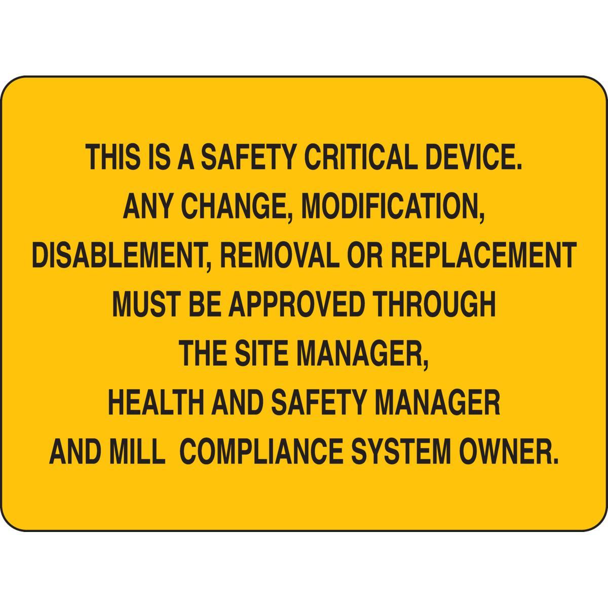Brady® 145593 Accident Prevention Signs