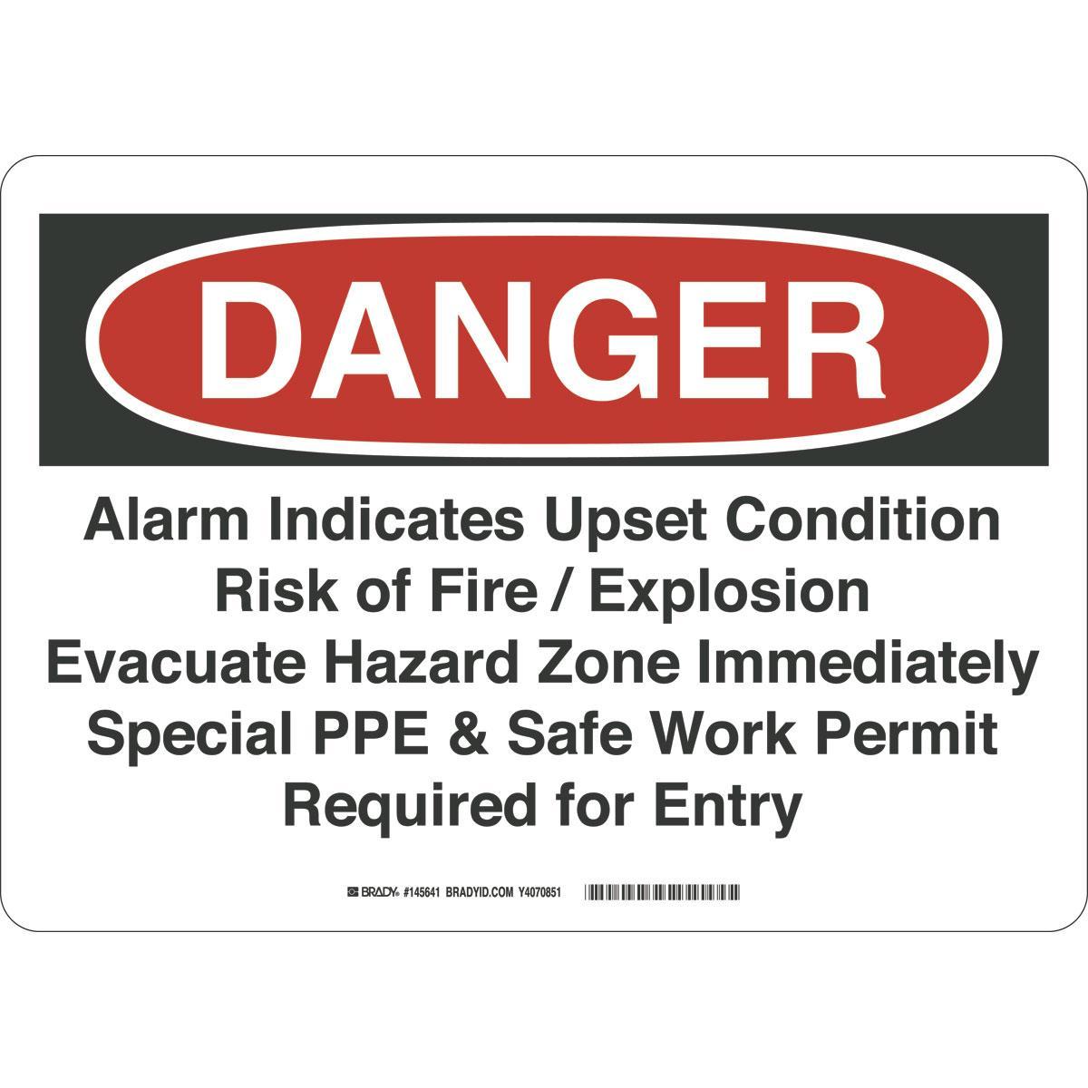 Brady® 145644 Fire, Emergency, Exit & First Aid Signs