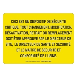 Brady® 145662 Accident Prevention Signs