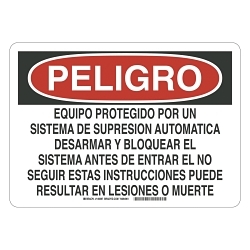 Brady® 145691 Accident Prevention Signs