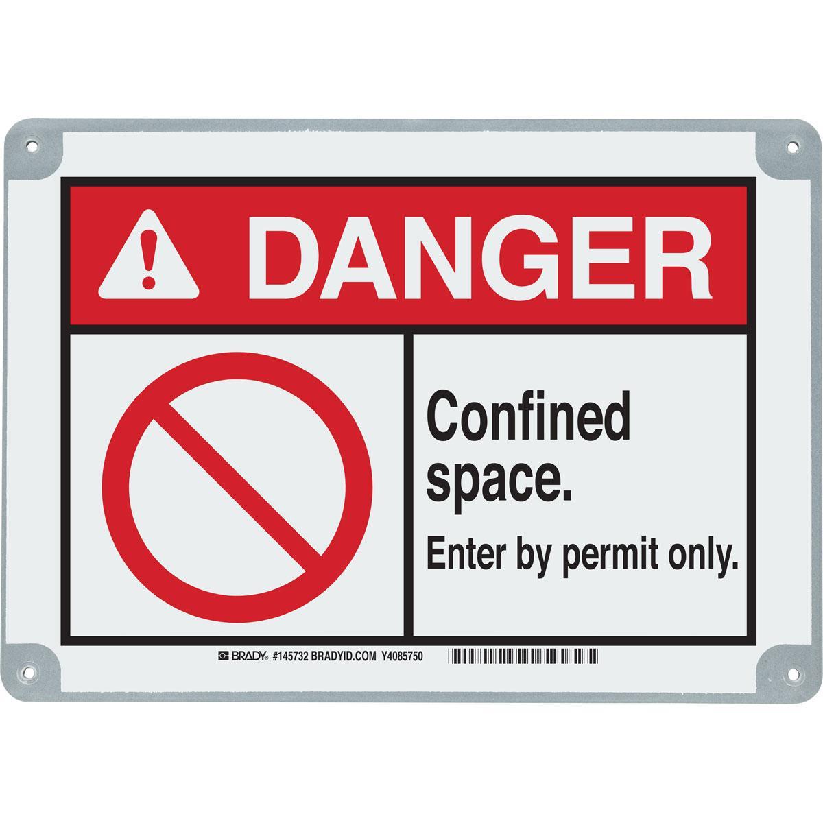 Brady® 145733 Accident Prevention Signs