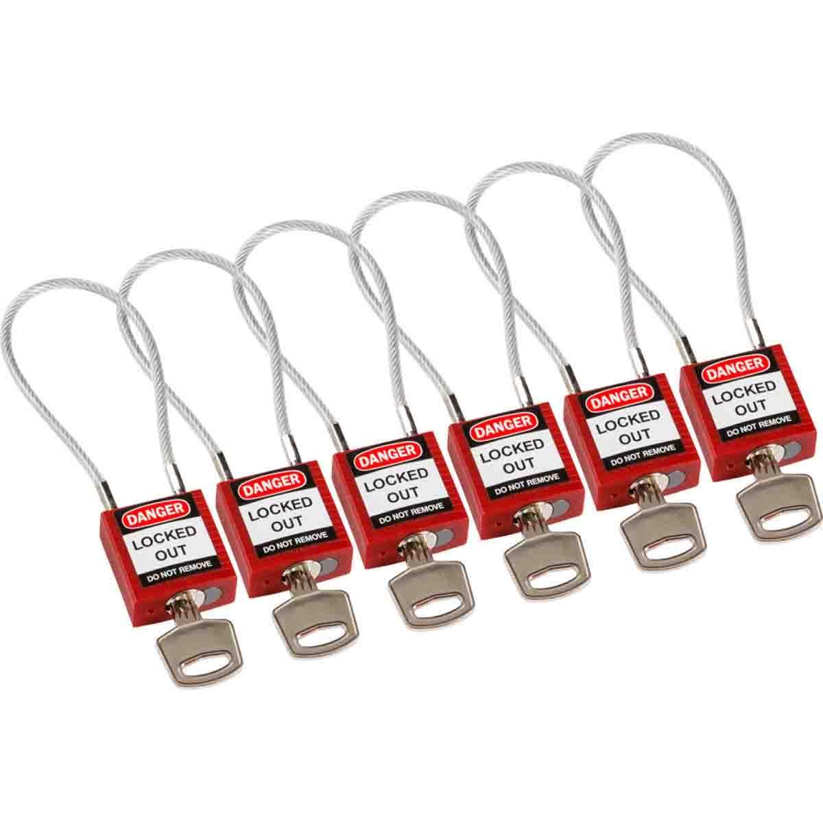 Brady® 146128 Lockout Padlocks